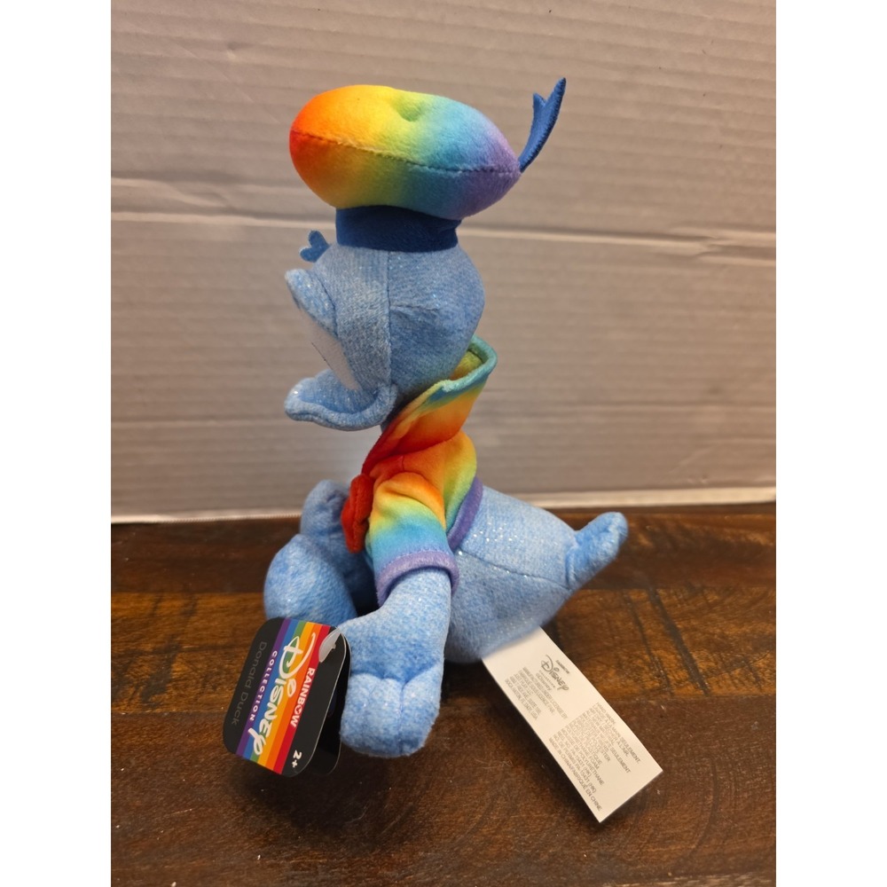 Disney Rainbow Collection Donald Duck NEW Pride Memorabilia Mickey - Picture 4 of 7